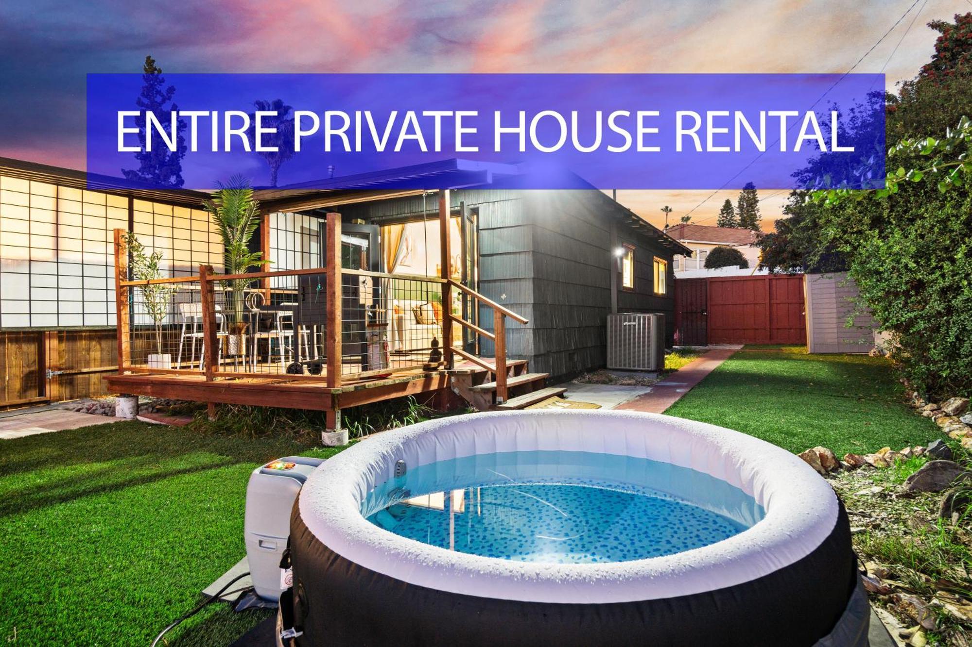 Holiday home Entire Private 1-bedroom With Hot Spa, 1 Gbps Wi-fi, Parking, View *
